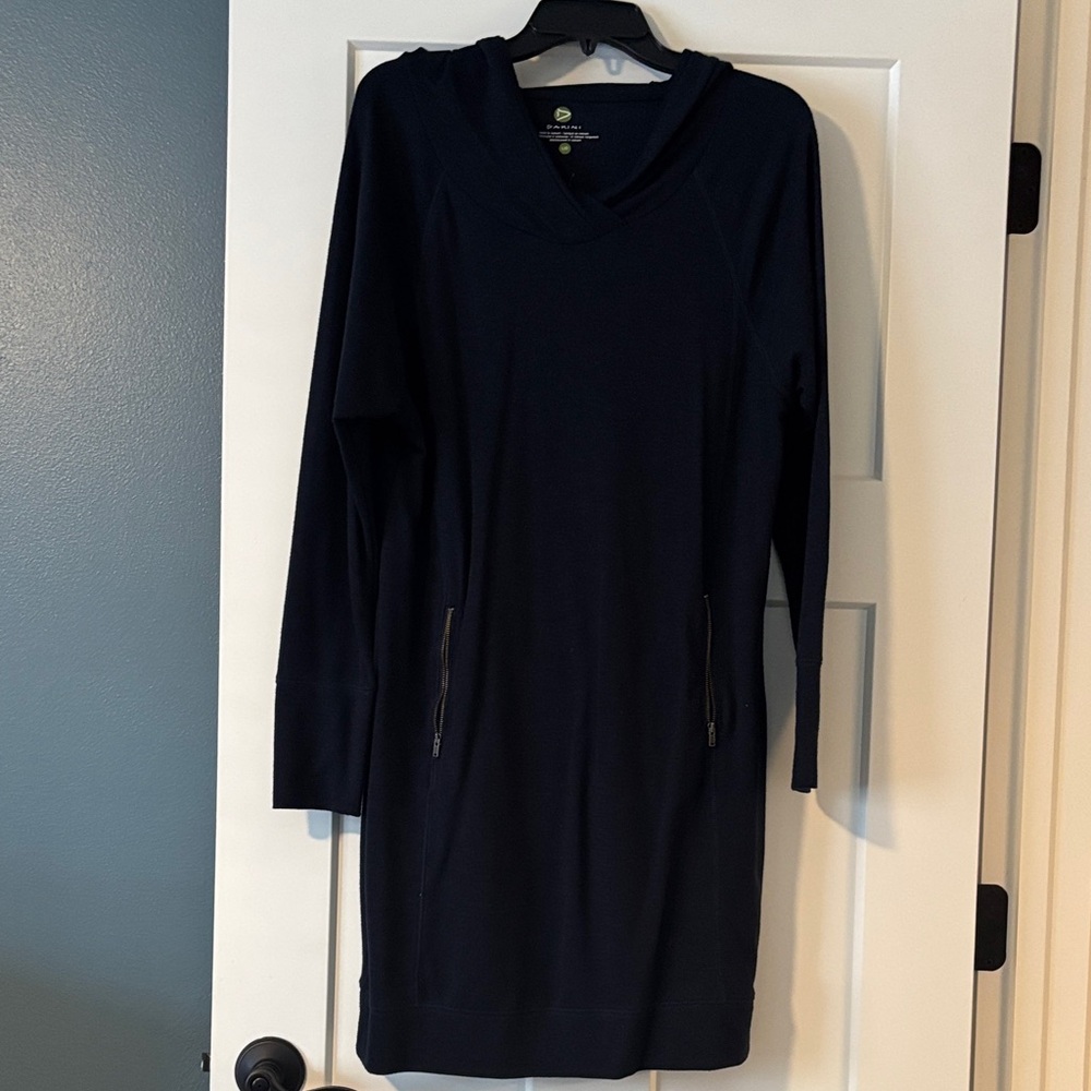 Dakini Navy Long Sleeve Dress